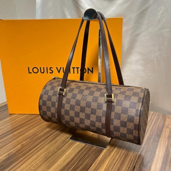 Louis Vuitton Papillon Shoulder Bag 30 Brown Leather - Picture 1 of 11